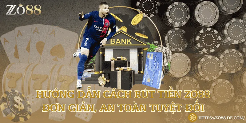 Hướng dẫn các cách rút tiền Zo88 đơn giản, an toàn tuyệt đối