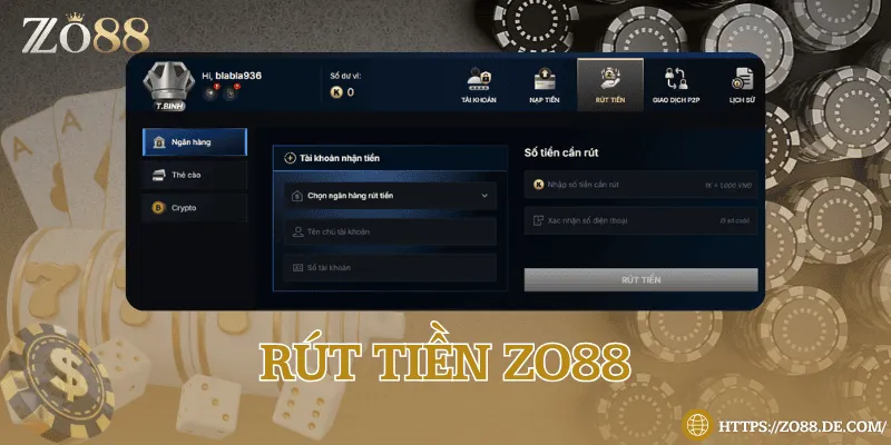 Rút tiền dễ dàng, xử lý nhanh, đảm bảo minh bạch tuyệt đối