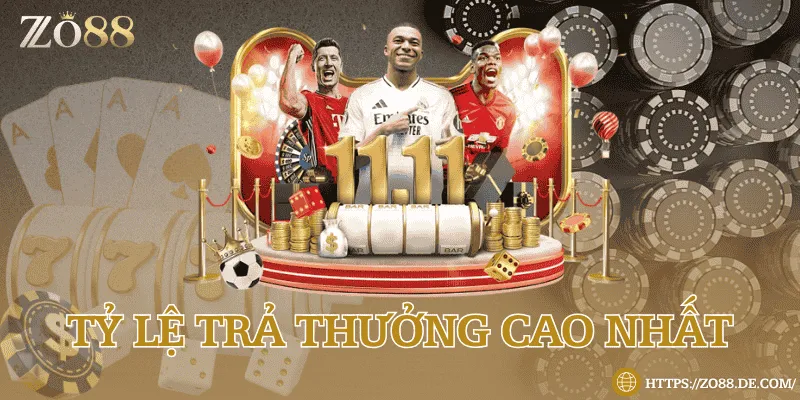 Trả thưởng minh bạch, RTP cao, cơ hội thắng cực lớn